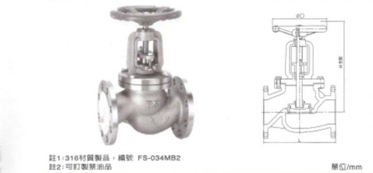 不銹鋼球型閥 JIS-10K