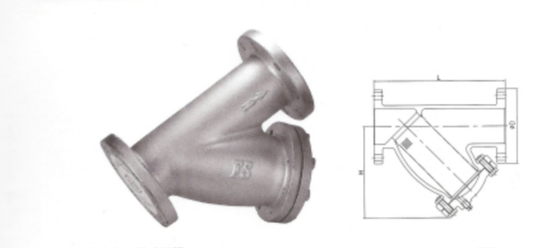 鑄鐵Y型過濾器 JIS-10K